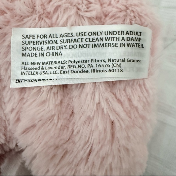 Warmies Pink Llama. New. Weighted. Microwavable. Lavender scented. - Picture 7 of 10